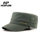 NP硬挺有型高端帽子男夏季 军迷户外速干鸭舌帽男硬汉军旅风平顶帽