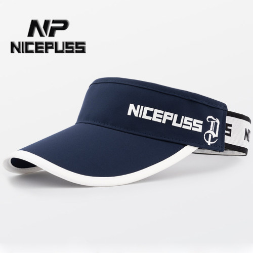 NP高端品牌大帽檐空顶帽防晒帽子
