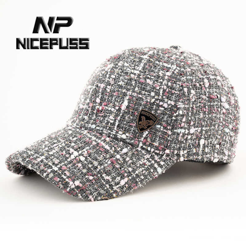 秋冬帽子女网红款鸭舌帽男韩版潮牌个性棒球帽ins潮流百搭弯檐帽