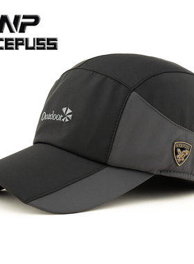 NP冬季棉帽子男冬天防寒保暖护耳棒球帽女秋冬户外加绒加厚鸭舌帽