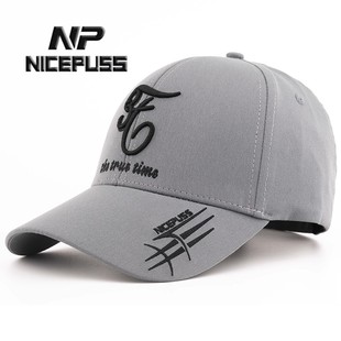 NP高端帽子男硬顶棒球帽春秋遮阳鸭舌帽时尚太阳帽[品牌特价清仓]