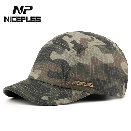 NicePuss正品高端迷彩短檐帽子