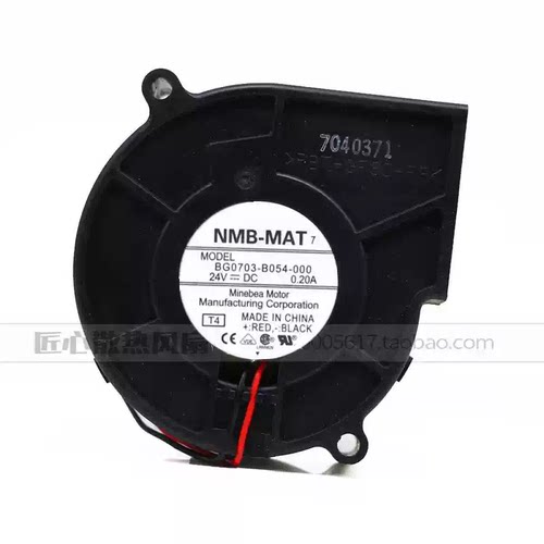 原装正品NMB BG0703-B054-000 24V 0.20A 7CM 7530双滚珠涡轮风扇