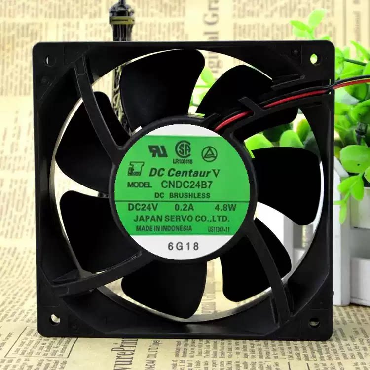 原装CNDC24B7 /R日本精工伺服变频器风扇 DC24V 0.2A 4.8W 12038