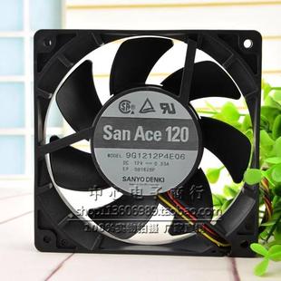 9G1212P4E06 0.53A 原装 12V 4线大风量 三洋12025 放映机散热风扇