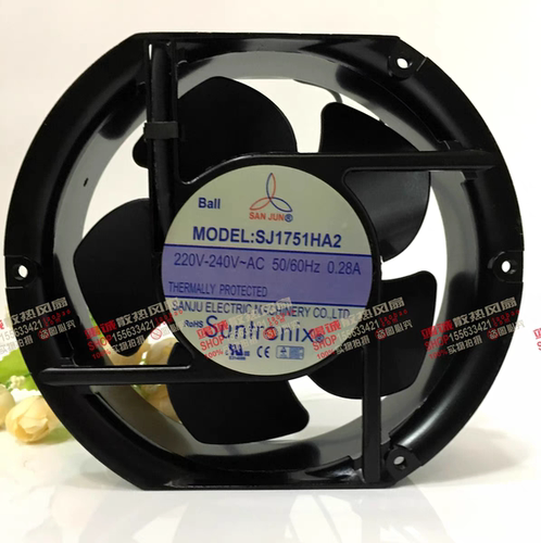 全新原装正品三巨 SJ1725HA2 SJ1751HA2 AC220V 17251铝框风扇
