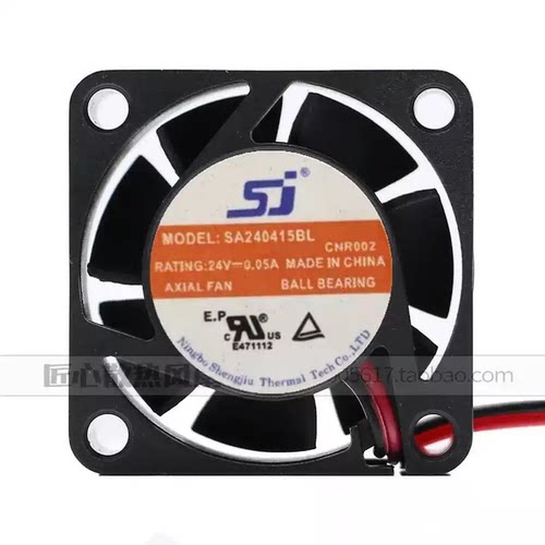 全新现货 SJ 生久 SA240415BL 24V 0.05A 4CM 4015变频器散热风扇