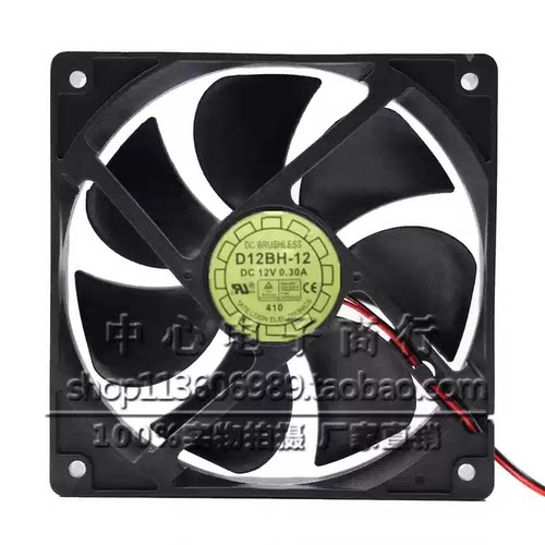 YaLn FAN 悦伦12025 D12BH-12 12V 0.60A/0.30A 12CM电源机箱风扇