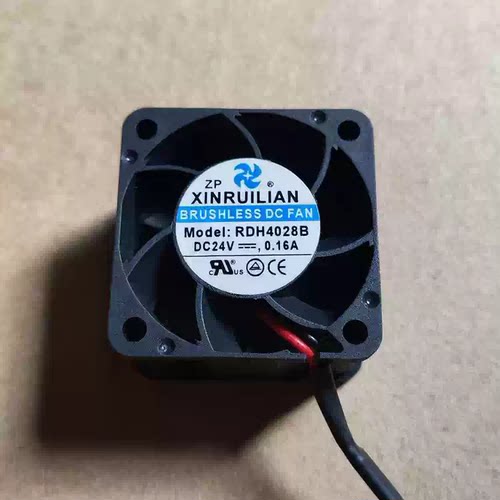欣瑞联RDH4028B2 4CM DC12V24V全新XINRUILIAN变频器机箱散热风扇