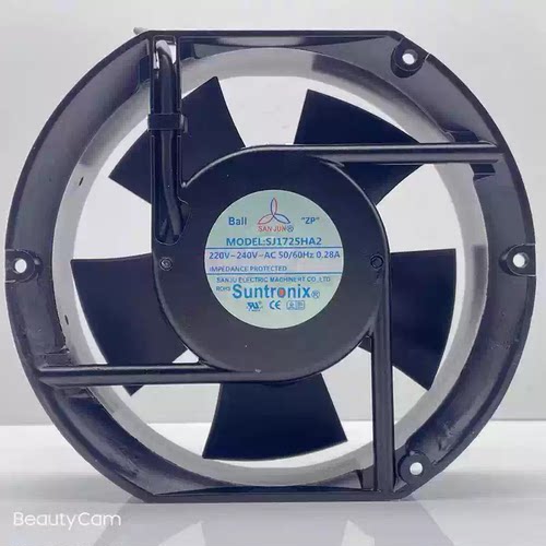 SJ1751HA2全新原装台湾三巨AC220V 17251 散热风机风扇。0.12A