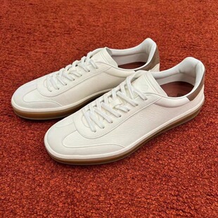 工厂春夏新款小白鞋LP男鞋休闲滑板运动板鞋拼色德训皮鞋平底