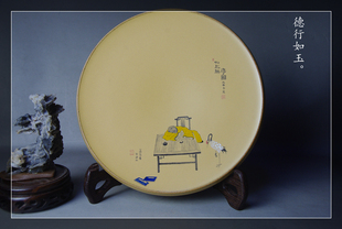 美院全手工手绘陶泥禅意人物[一壶茶香可静心]壶承平价不议!