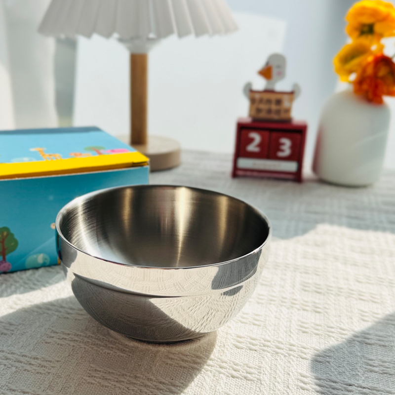 成人儿童米饭碗304不锈钢