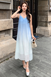 新款渐变连衣裙2467P105控158，女装连衣裙，2C201
