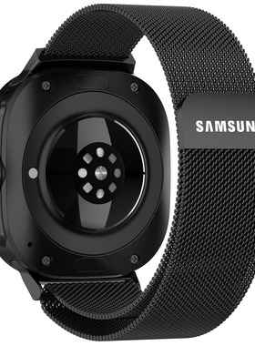 适用三星Watch7 Ultra手表专用金属表带47mm运动回环磁吸扣腕带男