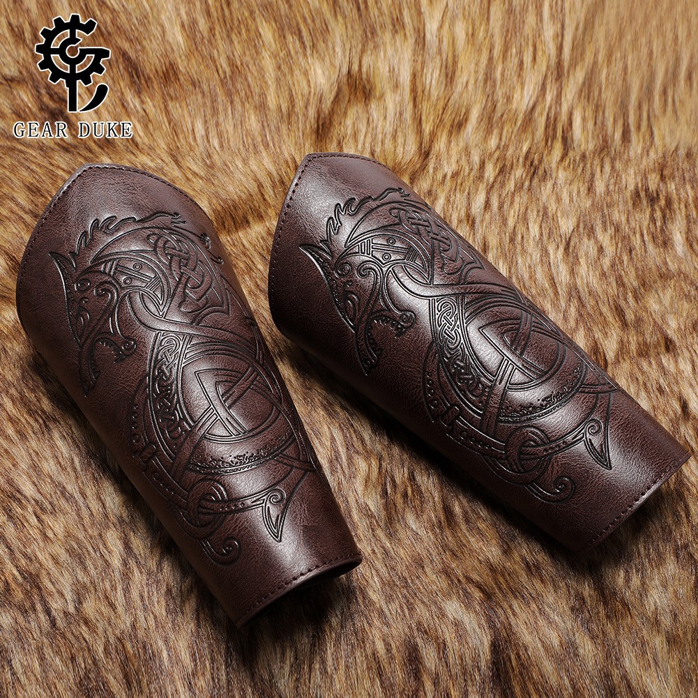 eBay压纹手臂复古环热卖护腕护中世纪亚马逊欧洲cosplay骑士