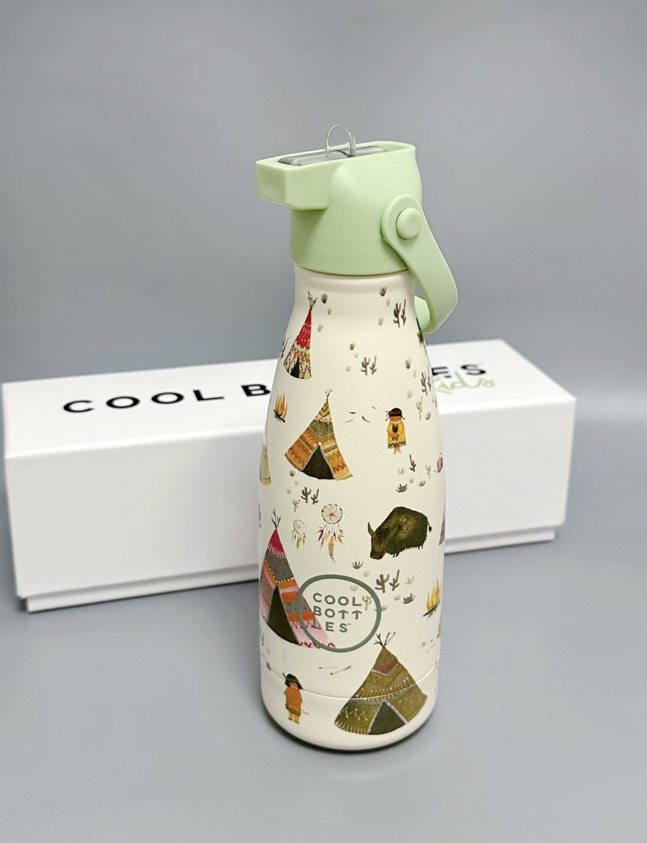 西班牙进口500ml保温杯不锈钢吸管杯户外一杯双盖便携水杯随身杯