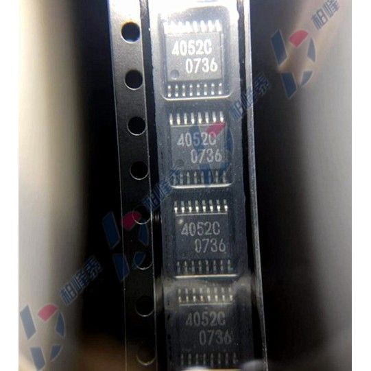 BU4052BCFV-E2 丝印：4052C TSSOP-16超薄 ROHM进口原装