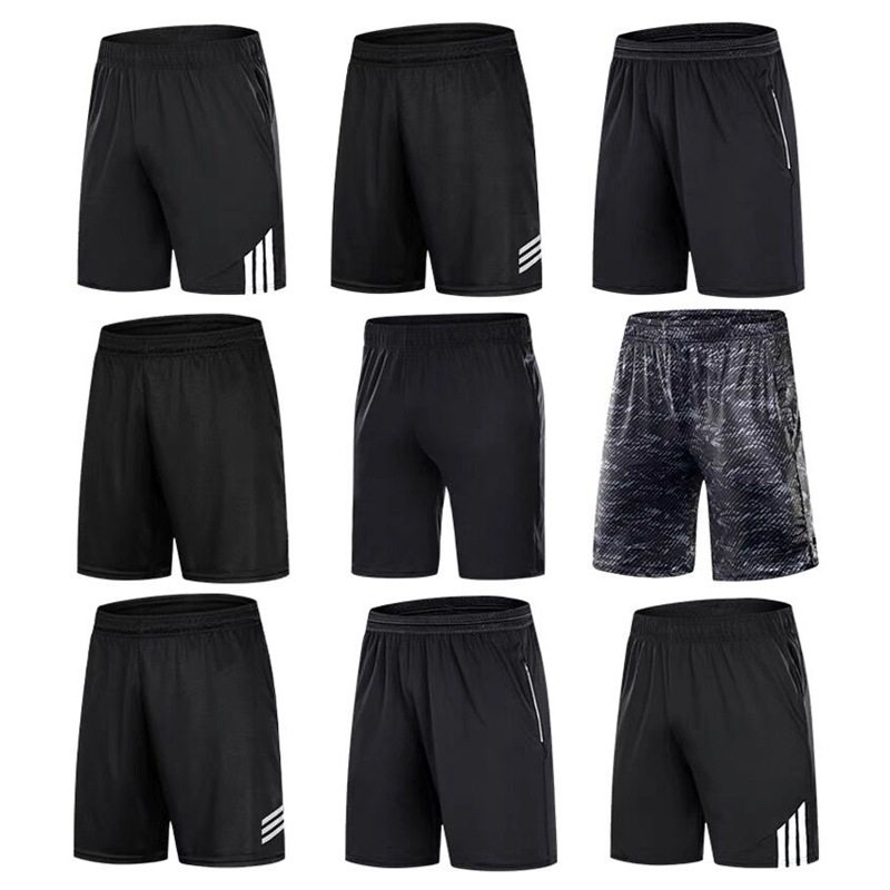 PRO健身短裤男夏季跑步运动速干薄款休闲篮球田径训练宽松五分裤