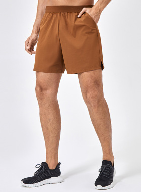 男士夏季健身短裤锦纶透气速干跑步训练裤宽松运动休闲短裤41423