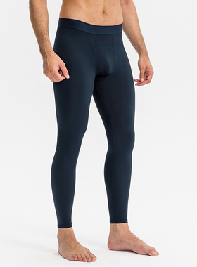 男士紧身健身长裤 训练速干透气运动裤吸湿排汗弹力跑步长裤11323