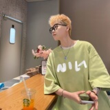 印花短袖t恤男夏季2024宽松B213-8130-P25控49，男装T恤，星座617A-4