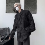 小众复古立领夹克男重工艺风潮牌外套B213-0037-P178，男装夹克，星座617A-4