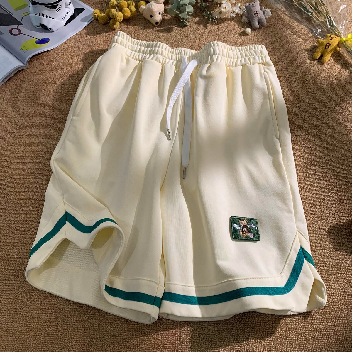 女2024新款夏季薄款裤子五分裤  B213-7115-P48控58图片