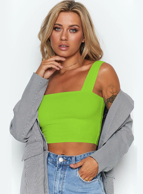 亚马逊ebay跨境女装 2024夏季新款时尚女式t恤性感露脐上衣