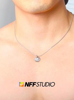 NFF新款锁骨链时尚流行饰品钛钢