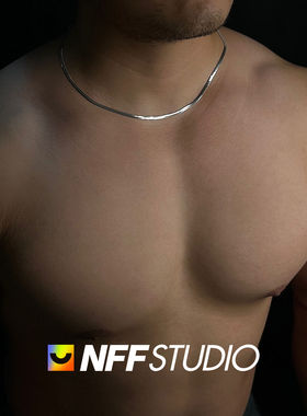 钛钢锁骨链男士简约百搭项链