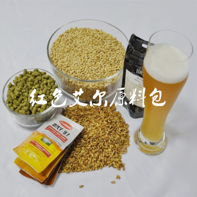 30升红色艾尔啤酒精酿原料新手套餐包原装进口麦芽酒花酵母送配方