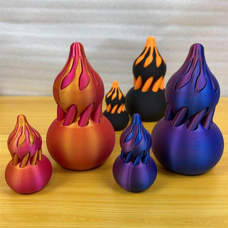 解压3d打印螺旋葫芦玩具推推乐指尖陀螺旋礼物创意解压旋旋乐玩具
