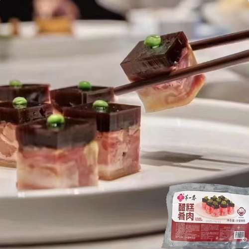 第一春醋糕肴肉半成品方便菜酒店商用冷盘凉菜冷菜水晶肴肉猪皮冻