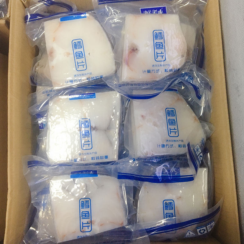 鲜美来鳕鱼片整箱10斤新鲜冷冻小包装俄罗斯进口中段香煎酒店食材