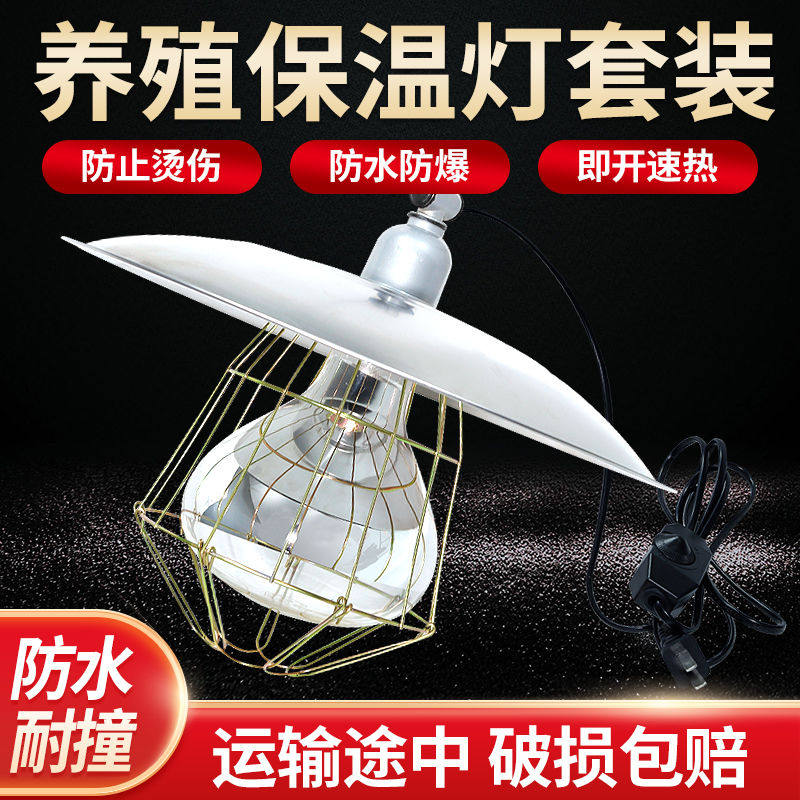 畜牧养殖专用保温灯育雏小鸡仔猪保暖灯罩防水防爆产床调温加热灯,畜牧/养殖物资,养殖保温灯,淘宝优惠券,粉丝福利购,淘宝优惠卷