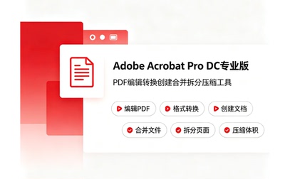 转word软件Adobe Acrobat Pro DC编辑器转word编辑器