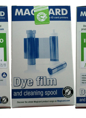 Magicard麦吉卡IN300彩色带ING171证卡机色带健康证体检卡清洁卡