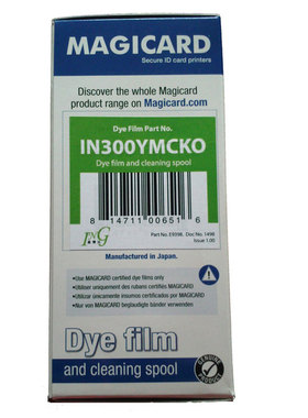 Magicard ING171彩色带IN300YMCKO色带厂牌工卡XR260D证卡打印机
