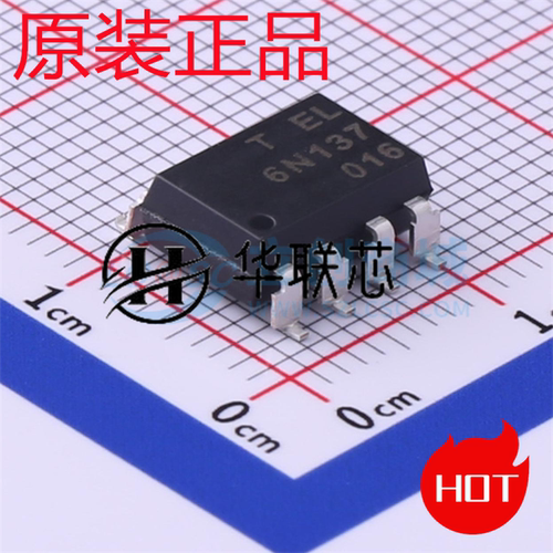 原装正品 6N137S(TA) 封装SOP-8 全新10M高速光耦-逻辑输出芯片