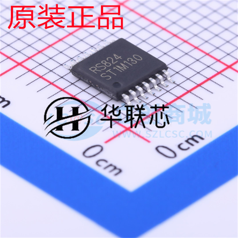 原厂原装 RS824XQ 封装TSSOP-14 全新润石低噪声运算放大器芯片