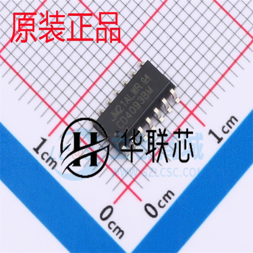 全新原装CD4093BM96 SOIC-14 CMOS四路2输入与非施密特触发器芯片