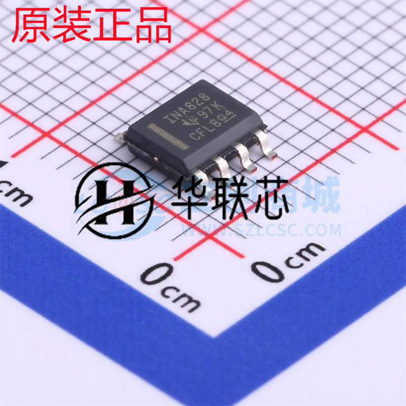 原厂原装 INA828IDR 封装SOP8 全新低功耗单路精密仪表放大器芯片