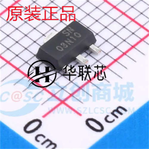 原厂原装 CJA03N10S 封装SOT-89 全新N沟道场效应MOS管