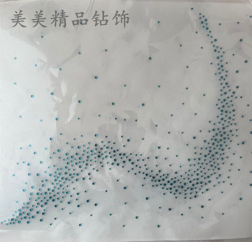 中东钻满天星服装面料辅料