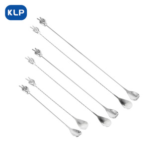 KLP Queenbar系列两指吧勺胜利吧勺调酒工具直杆螺纹