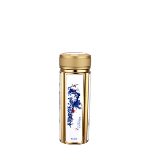 思宝官方新款真空保温杯君子方舟山水画中国风便携车载茶杯