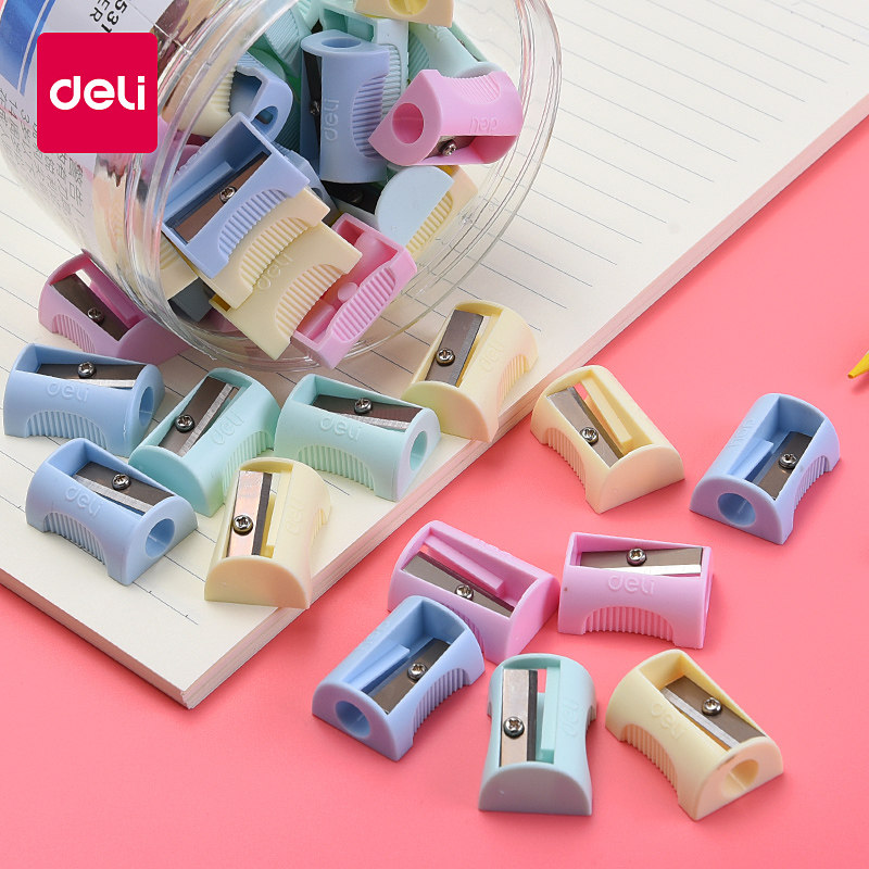 得力0594彩色卷笔刀学生转笔刀削笔器迷你铅笔刀眉笔刀儿童彩色小清新可爱糖果色削笔刀学习文具用品批发包邮|msdalam kategori Kamus elektronik/buku kertas elektronik/alat tulis, bekalan sekolah setiap hari, pensil sharpener/pensil sharpener - dari Buy2taobao.com untuk memberikan perkhidmatan ejen Taobao profesional membeli