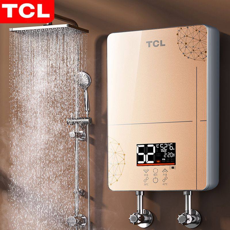 [上门安装]TCL即热式电热水器家用恒温过水热卫生间速热小型洗澡