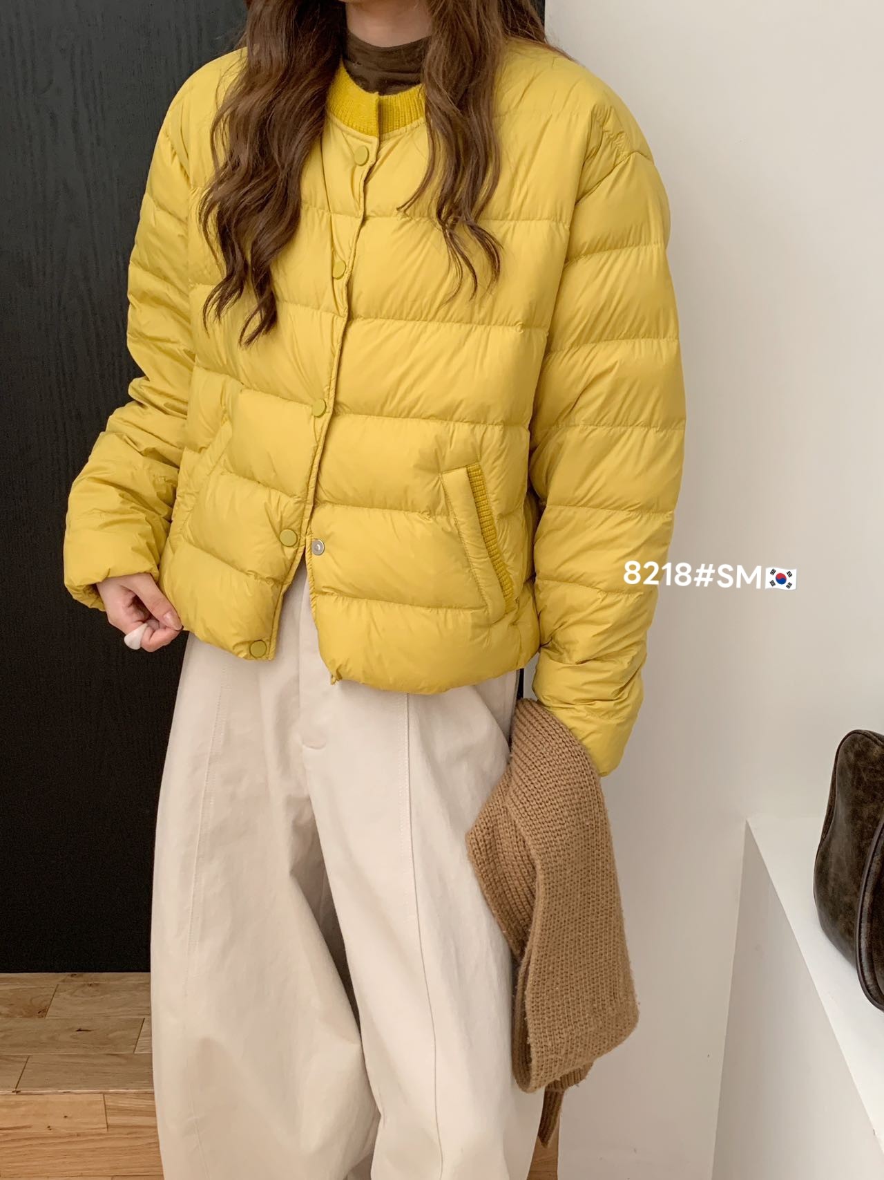 2025新款秋冬羽绒服百搭显瘦圆领女短款95白鸭绒欧美范外套